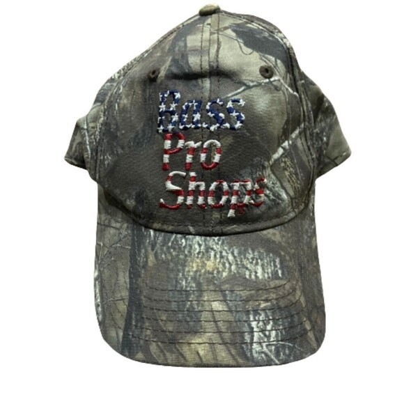 Bass Pro Shops Hunting Real Tree USA Vintage Cap Hap Snapback Unisex Adjustable - Picture 1 of 5